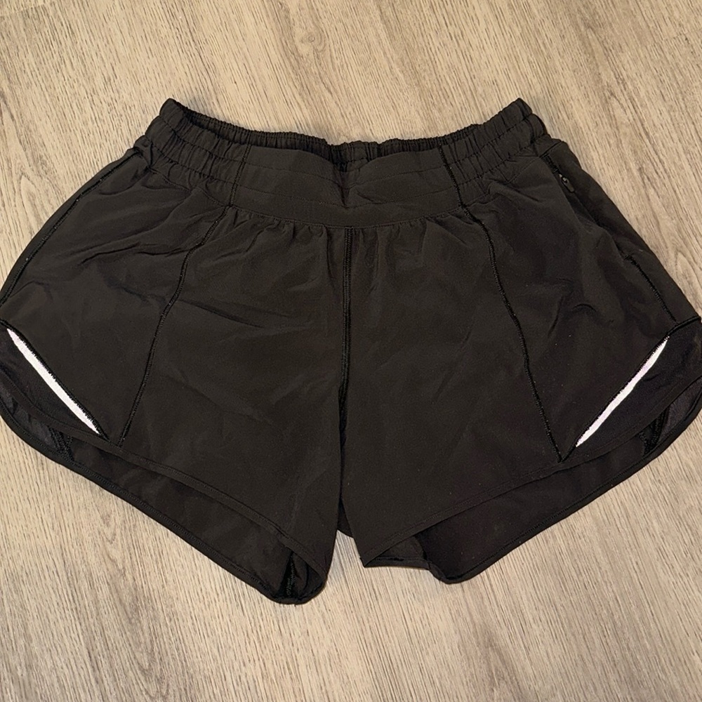 Black Lulu shorts